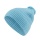 Falke Knitted Hat (Pom Pom) Unisex - Cashmere, Pom Pom - sky blue - 1 piece